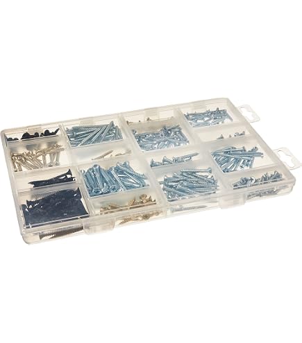 Amazon.com: The Hillman Group 130280 Large Assorted Wood Screw Kit